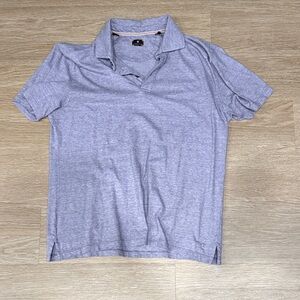 Stylish Men's Heather Gray Polo Shirt
